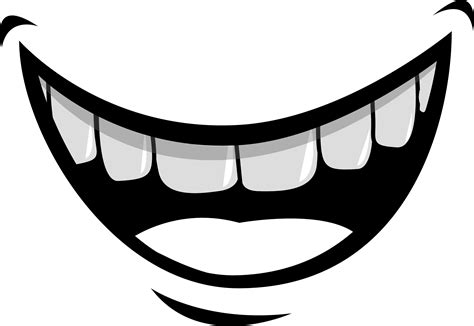 Download Illustration Creative Lip Smile Mouth Tooth Expression Clipart Png Free Freepngclipart