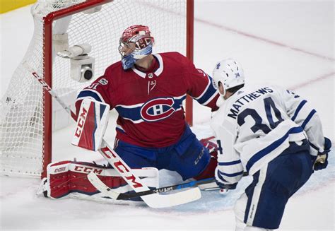Puck drop is scheduled for 7 p.m. Matthews OT magic ends Leafs' hex vs. Habs | Toronto Star