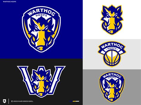 Warthog Hoops Logo By Karisdesigns On Dribbble