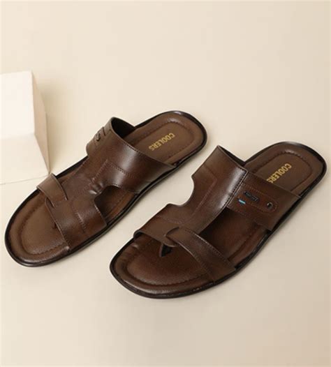 Coolers Formal Brown Slippers For Mens Laf 227n By Liberty