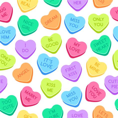 15600 Valentines Heart Candy Stock Illustrations Royalty Free Vector