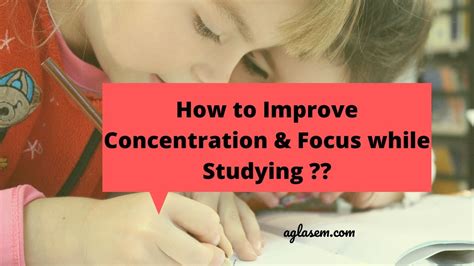 You need to focus on your strengths and always work to improve them in creative ways. How To Improve Concentration & Focus While Studying ...
