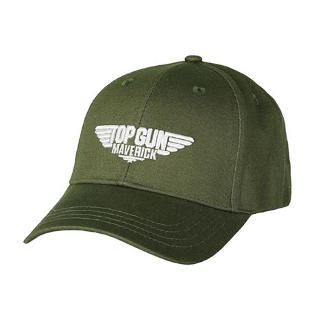 Top Gun Cap Green Caps Headgear Armygrossno