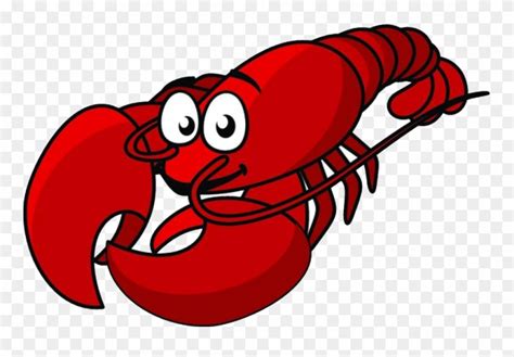 Cartoon Clip Art Red Lobster Cartoon Plate Png Download 1183892