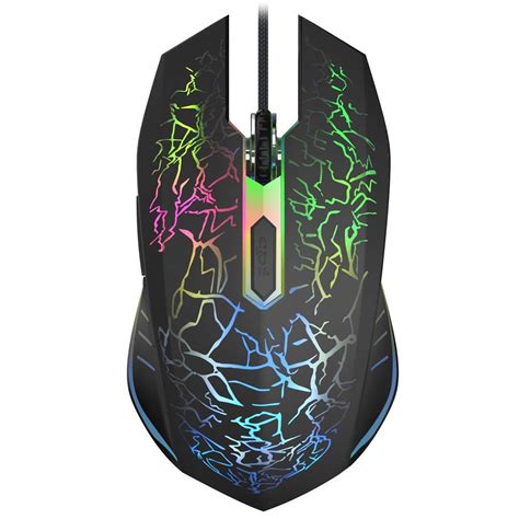 Versiontech Computer Wired Rgb Gaming Mouse Laptop Usb Pc Ergonomic