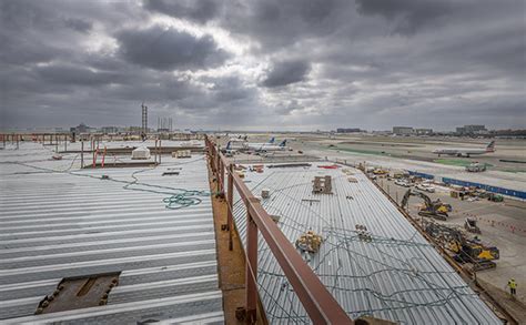 Lax T4 American Airlines Concourse Featuring Asc Steel Deck