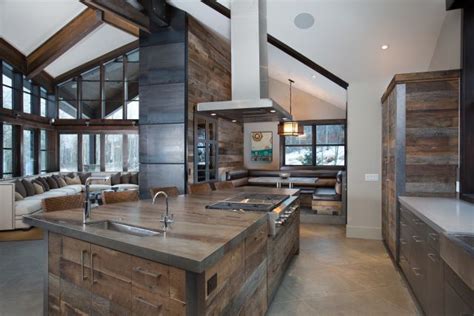 Steves Cabinetry Blog Mountain Home Interiors Rustic Modern Kitchen