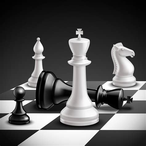 Chess Game Realistic 459088 Vector Art At Vecteezy