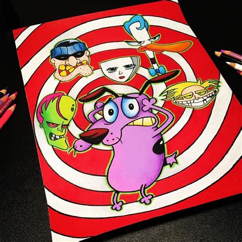 Alexis Garcia On Instagram Courage The Cowardly Dog Drawing Art