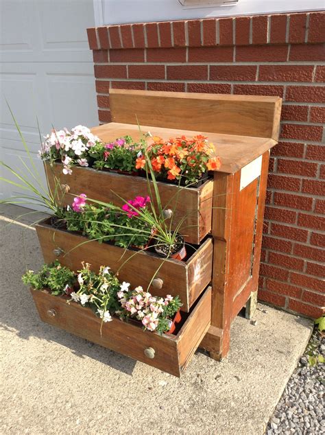 Dresser Planter Self Watering Planter Container Flowers Planters