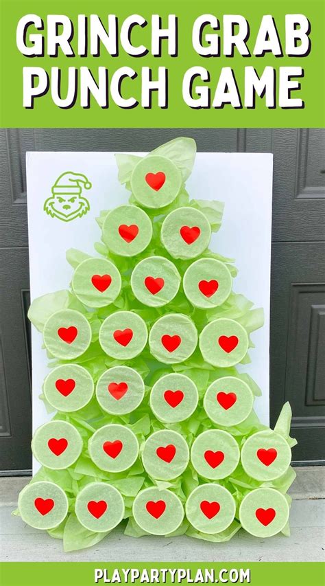 This Grinch Grab Game Is One Of The Most Fun Christmas Party Games