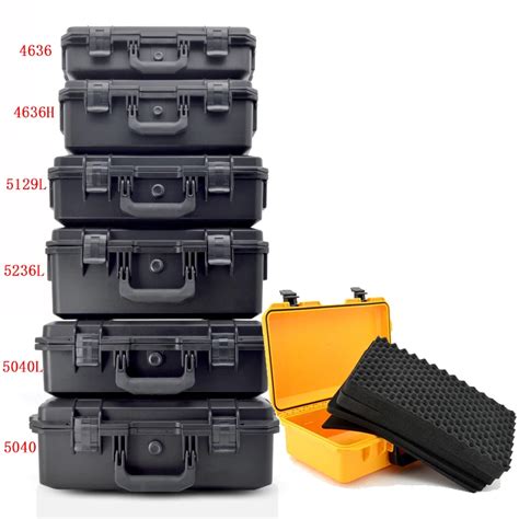 Toolbox Large Multi Purpose Safety Instrument Box Waterproof Shockproof