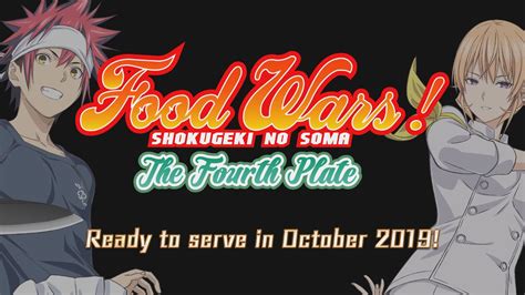 Food Wars Shokugeki No Soma The Fourth Plate Anime Official Trailer