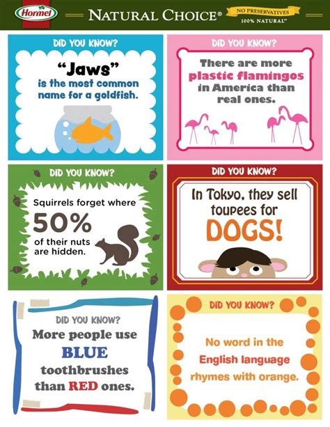 Free Fun Facts To Print And Share With Your Kids Are You Ready To