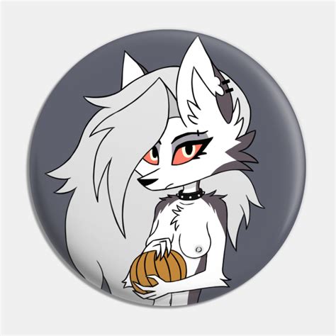 Loona Wolf Nsfw Helluva Boss Loona Helluva Boss Pin TeePublic