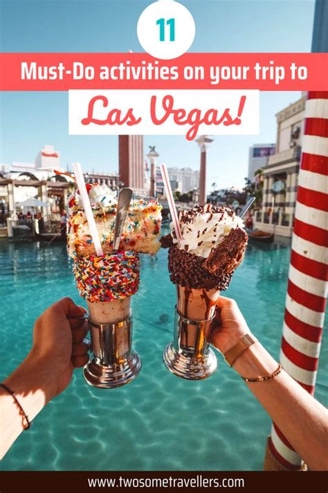 Two Ice Cream Sundaes With Sprinkles On Top And The Words 11 Must Do