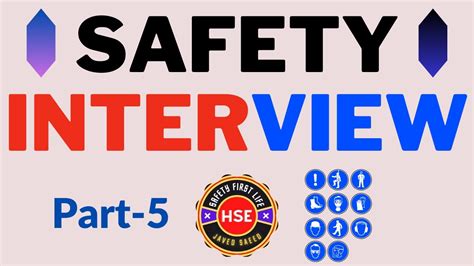 Safety Officer Interview Questions And Answers HSE Interview Part 5