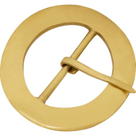 Round Brass Belt Buckle 2 Inch Hw 700314 Larp Distribution