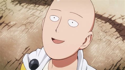 He has no habit of heroism in public, and the bald head and chilly body only emphasizes mediocrity. one-punch-man-Saitama-1280x720 - IntoxiAnime
