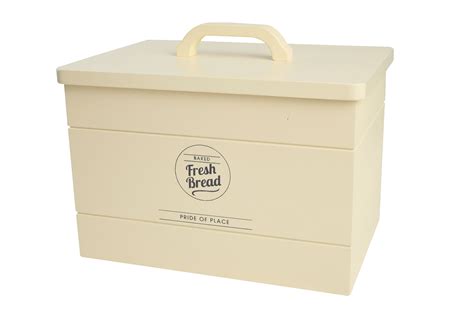 5.0 out of 5 stars excellent value. Pride of Place new bread bin in wooden cream | Crock ...