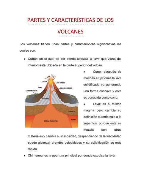 Partes Y Características De Los Volcanes By Jorge Eduan Issuu