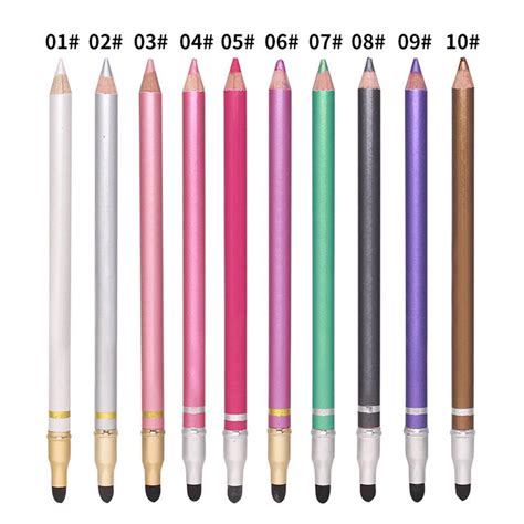 Icoco Waterproof Colorful Eyeliner Pencils Fast Dry Long Lasting Thin