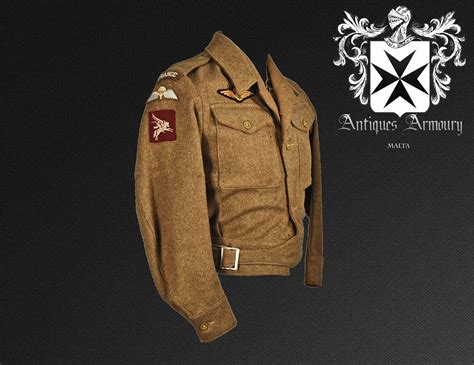 Ww2 Original French Sas Detachment Battledress And Trousers Fine