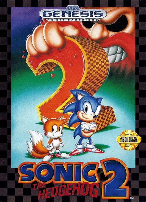 Sonic The Hedgehog 2 Sega Genesis 1992 Sega Genesis Sonic The