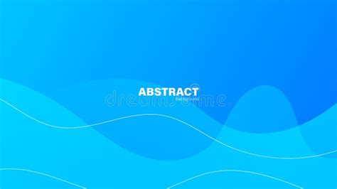 Abstract Blue Background And Curve Shape Background With Copy Space