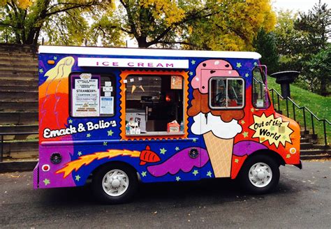 Emack And Bolios Ice Cream Food Trucks Ice Truck Ice Cream Truck