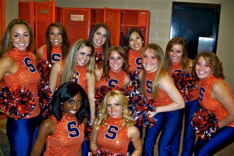 Nfl And College Cheerleaders Photos Syracuse Cheerleaders Are Proud To Be Back On Top