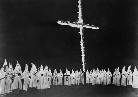 Why Does The Ku Klux Klan Burn Crosses They Got The Idea From A Movie