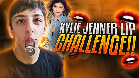 Kylie Jenner Lip Challenge Faze Rug Youtube