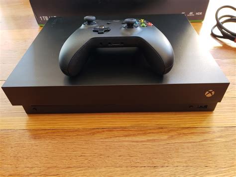 Xbox One X 2017 Black Standard Lroq47959 Swappa