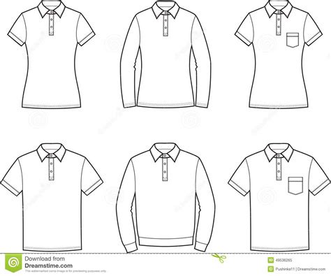 Polo T-shirt Stock Vector - Image: 49536265