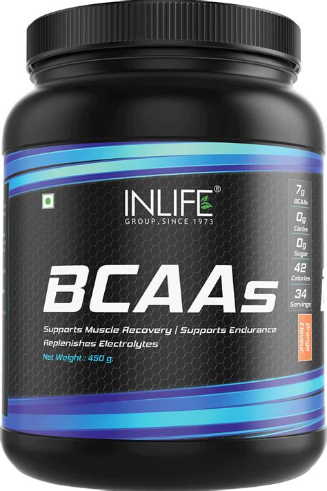 Buy Inlife Bcaa Supplement 7g Amino Acids Instantized For Pre Post