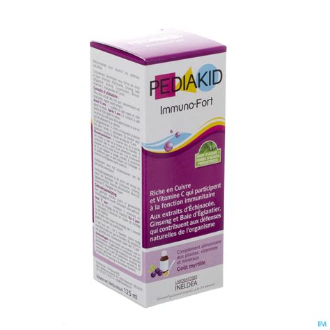 Pediakid Immuno Fortifiant 125 Ml Pharmacie Online