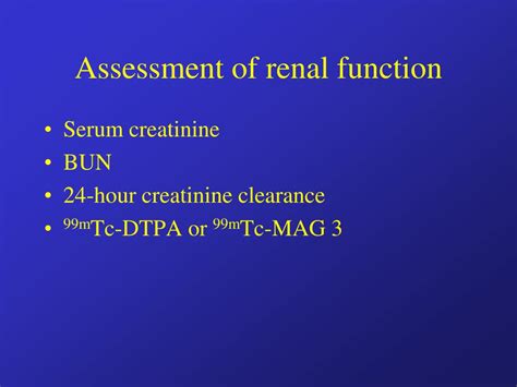 Ppt Resident Curriculum Evaluation Of Kidney Structure And Function