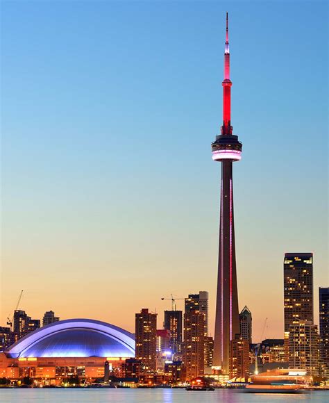 These two skyscrapers shared the title of being the tallest skyscrapers in the world from. CN Tower, the second highest building in the world