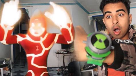 Ben 10 Transforms Into Heatblast In Real Life Youtube