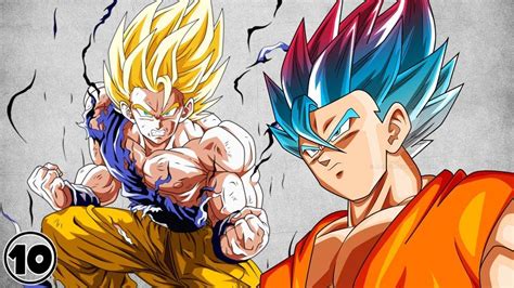 Top 10 Goku Transformations Youtube Goku Transformations Goku