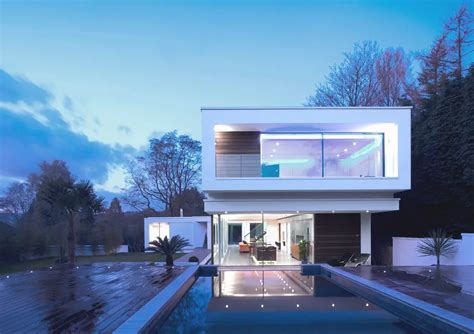 Ultra Modern Villa Design White Lodge England Adelto Adelto