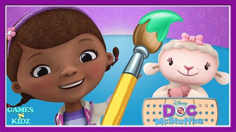Doc Mcstuffins Color And Play Toy Check Up Summer Disney Junior Game
