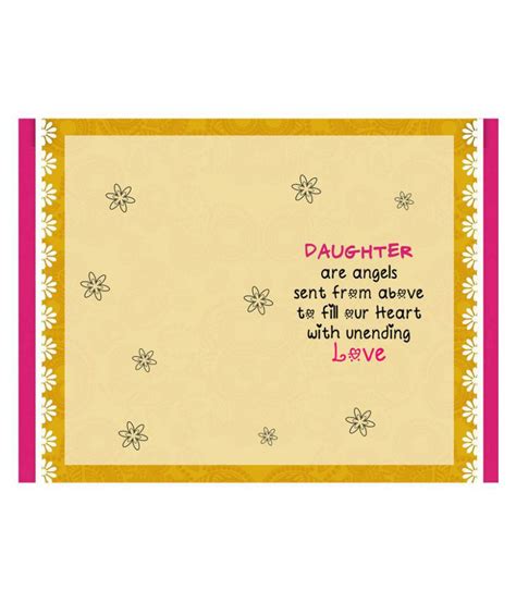 I Love My Daughter She Is My Life Lock Diary And Greeting Card Hamper Buy Online At Best Price In