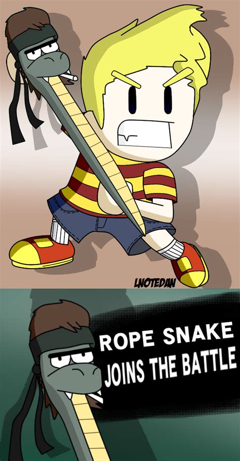 Lucas Is Back With Rope Snake Super Smash Brothers Know Your Meme