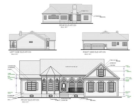 We present to you a free cad collection of 91 useful autocad blocks for you bathroom design. Southern House Plan with 3 Bedrooms and 2.5 Baths - Plan 6306