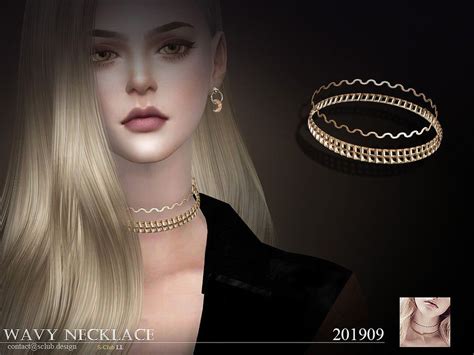 S Club Ts4 Ll Necklace 201909 Sims Sims 4 Sims 4 Piercings