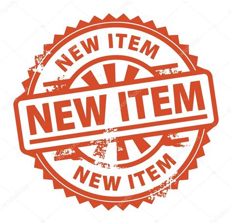 New Item Stamp Stock Vector Image By ©fla 30740257