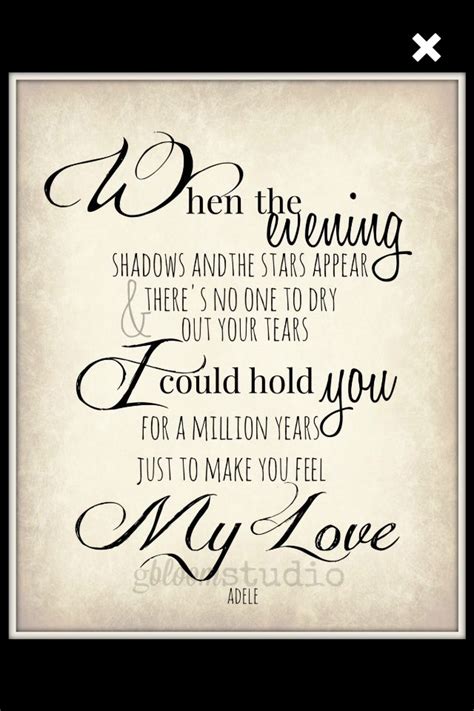 Adele Lyrics My Love Lyrics Song Lyrics Art Lyric Art Lyric Prints