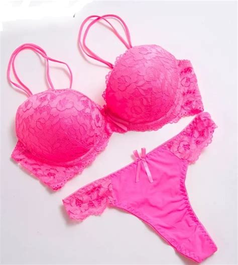 Woman Pink Bra Thong Lingerie Set At Rs 990piece Lingerie Dress In New Delhi Id 20869136697